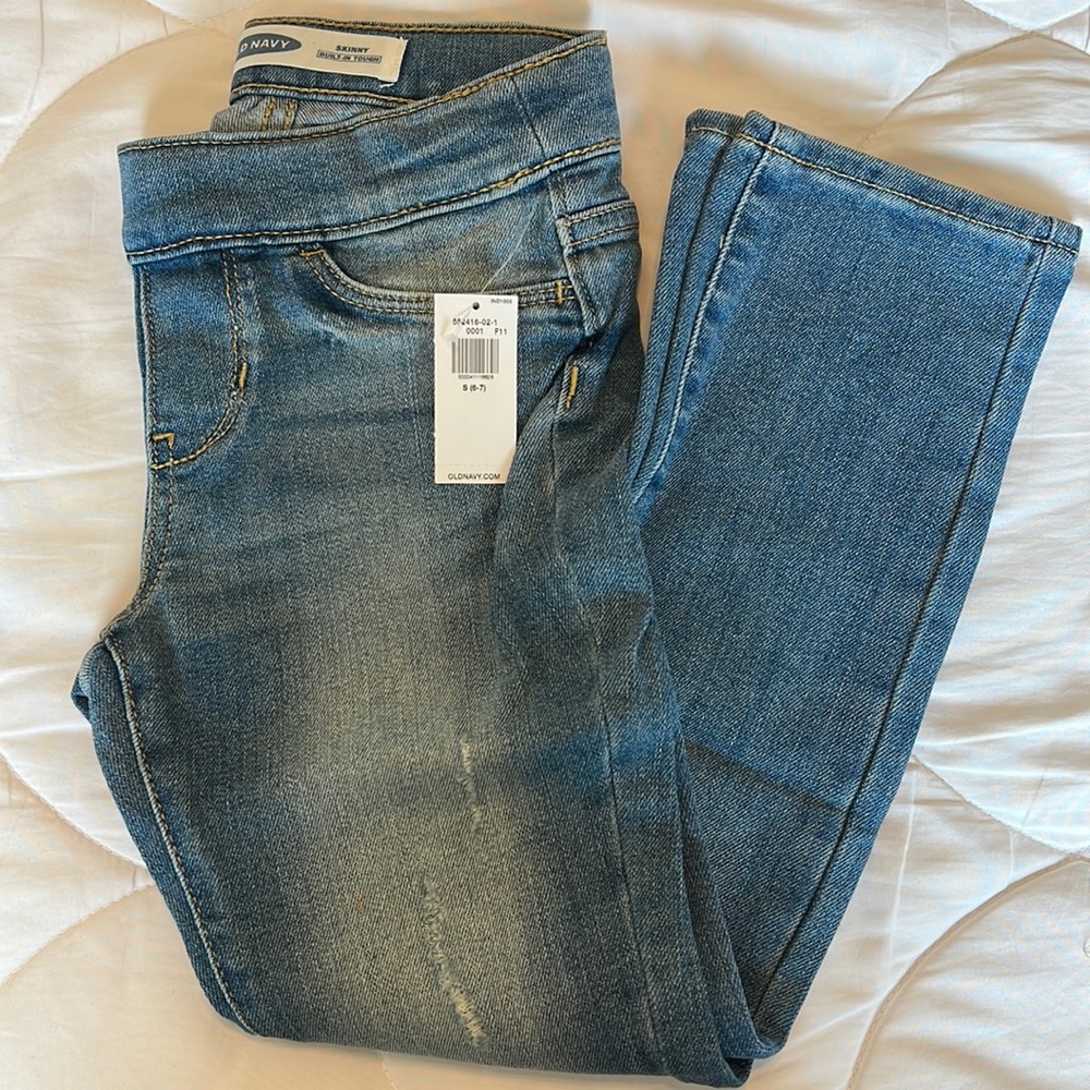 Old Navy skinny jeans size 6-7